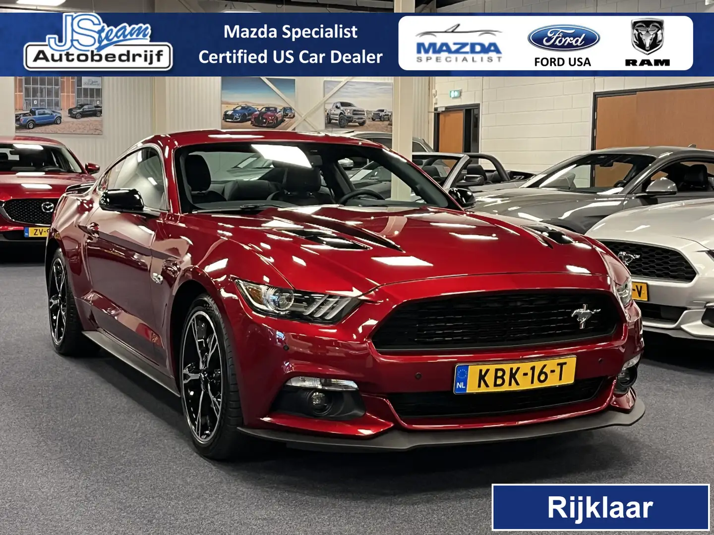 Ford Mustang Fastback 5.0i V8 California Special 435PK Automaat Rot - 1