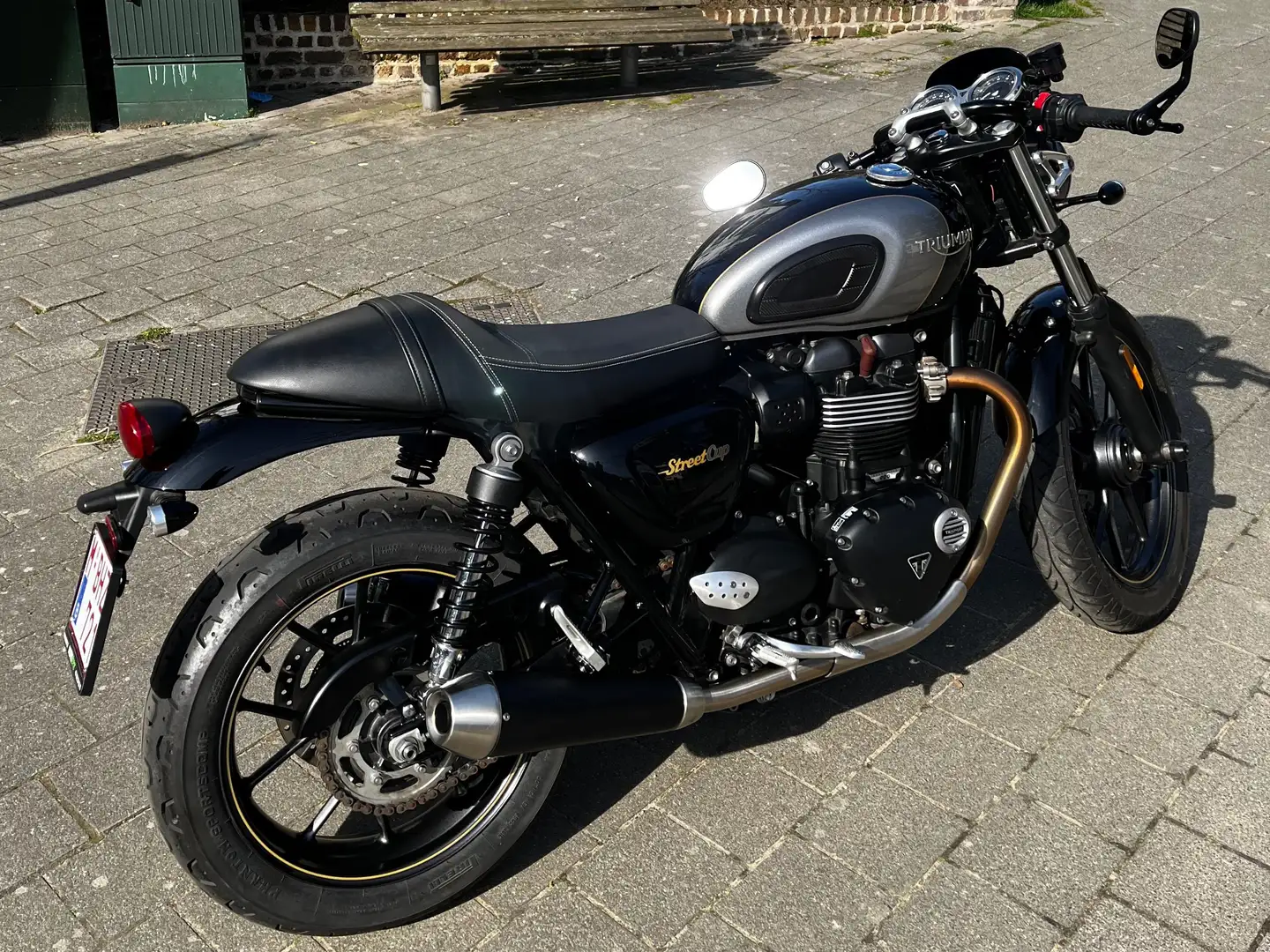 Triumph Street Cup 900 streetcup Fekete - 1