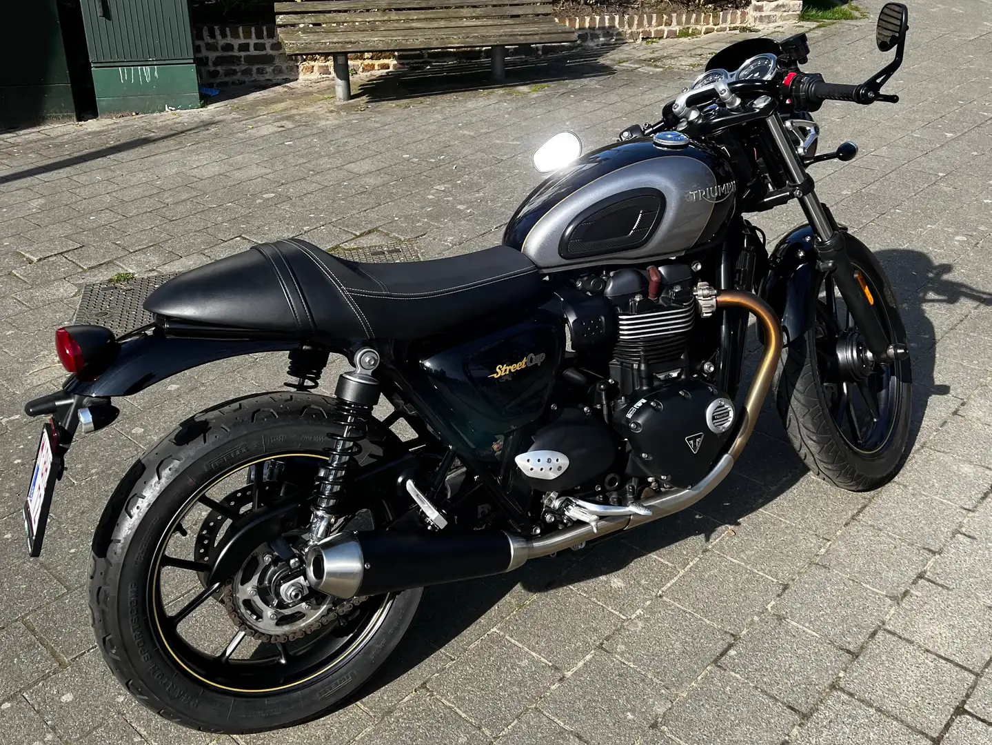 Triumph Street Cup 900 streetcup Fekete - 2