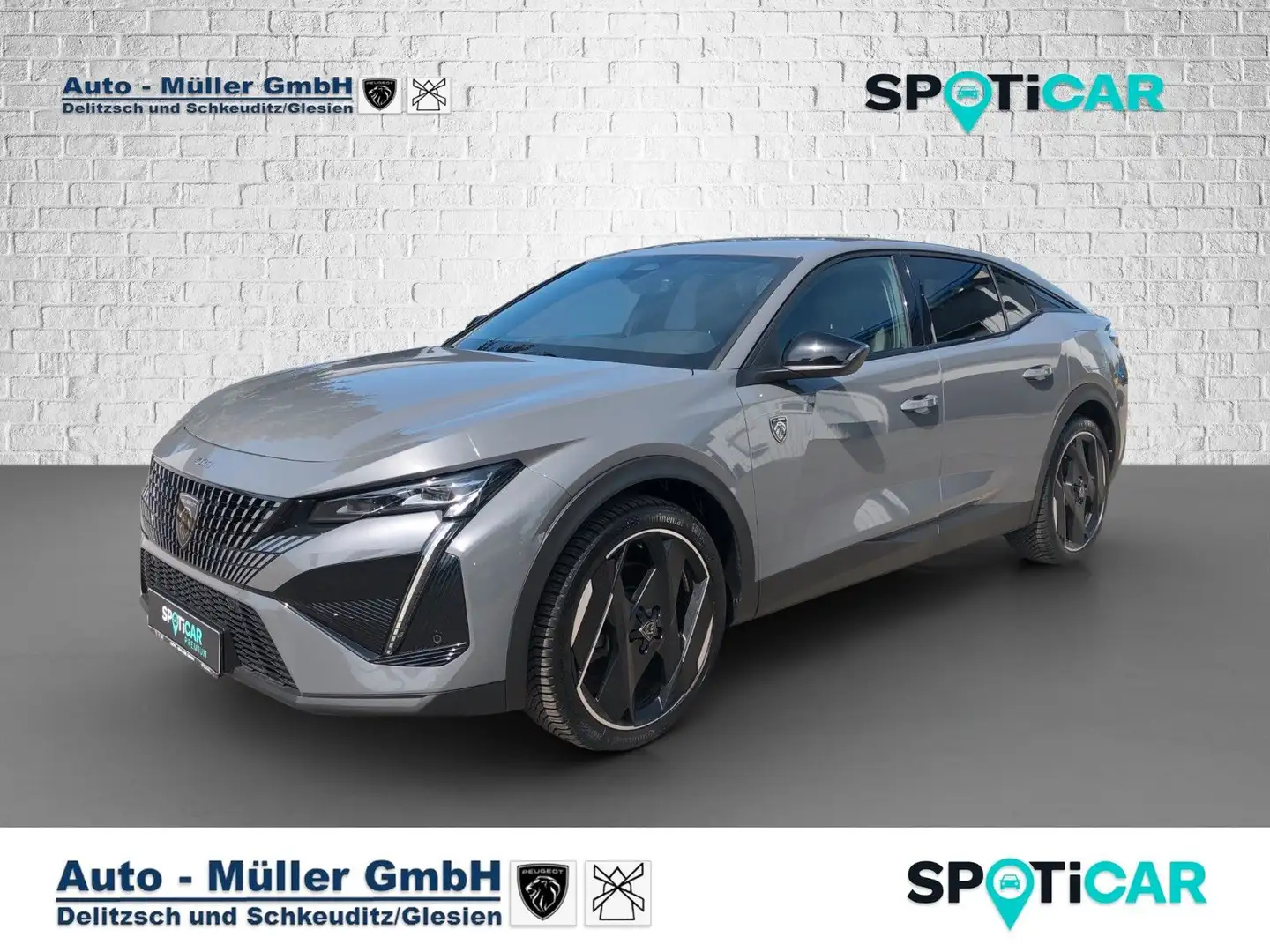 Peugeot 408 Plug-In Hybrid 180 GT Vollleder Gris - 1