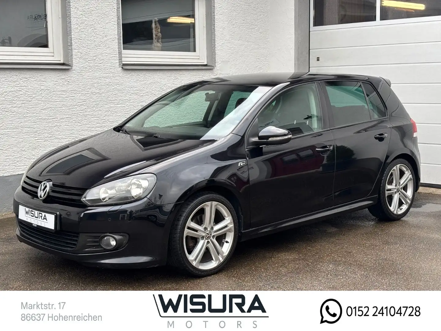 Volkswagen Golf VI Highline R-Line Zwart - 1