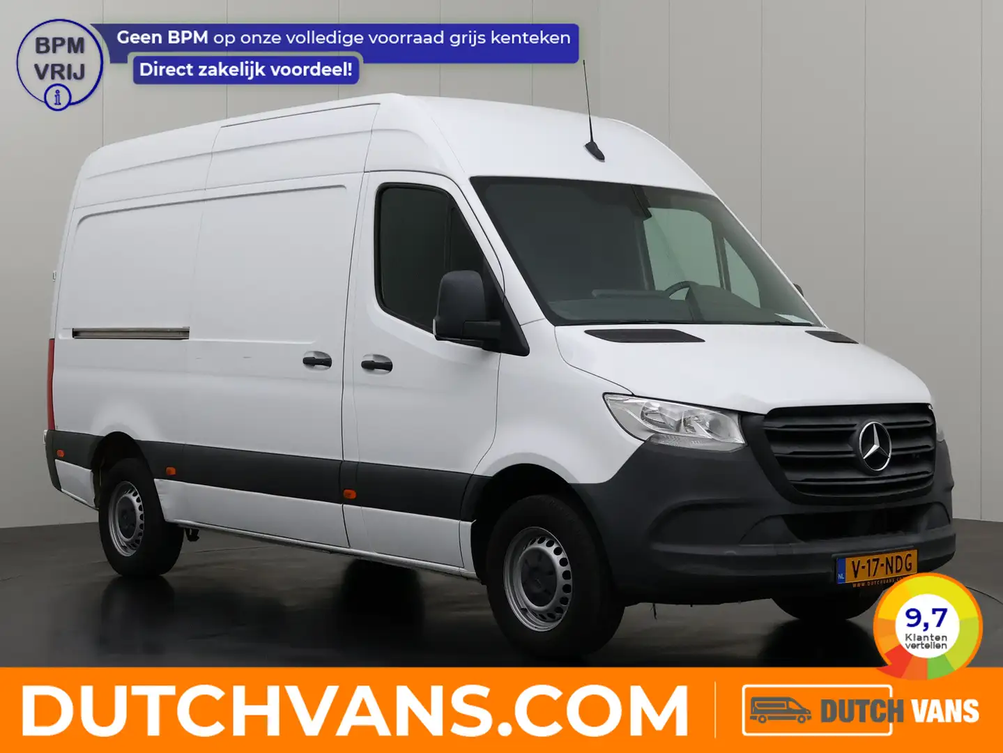 Mercedes-Benz Sprinter 315CDI L2H2 Mbux Touchscreen | Cruise | 3-Persoons Wit - 1