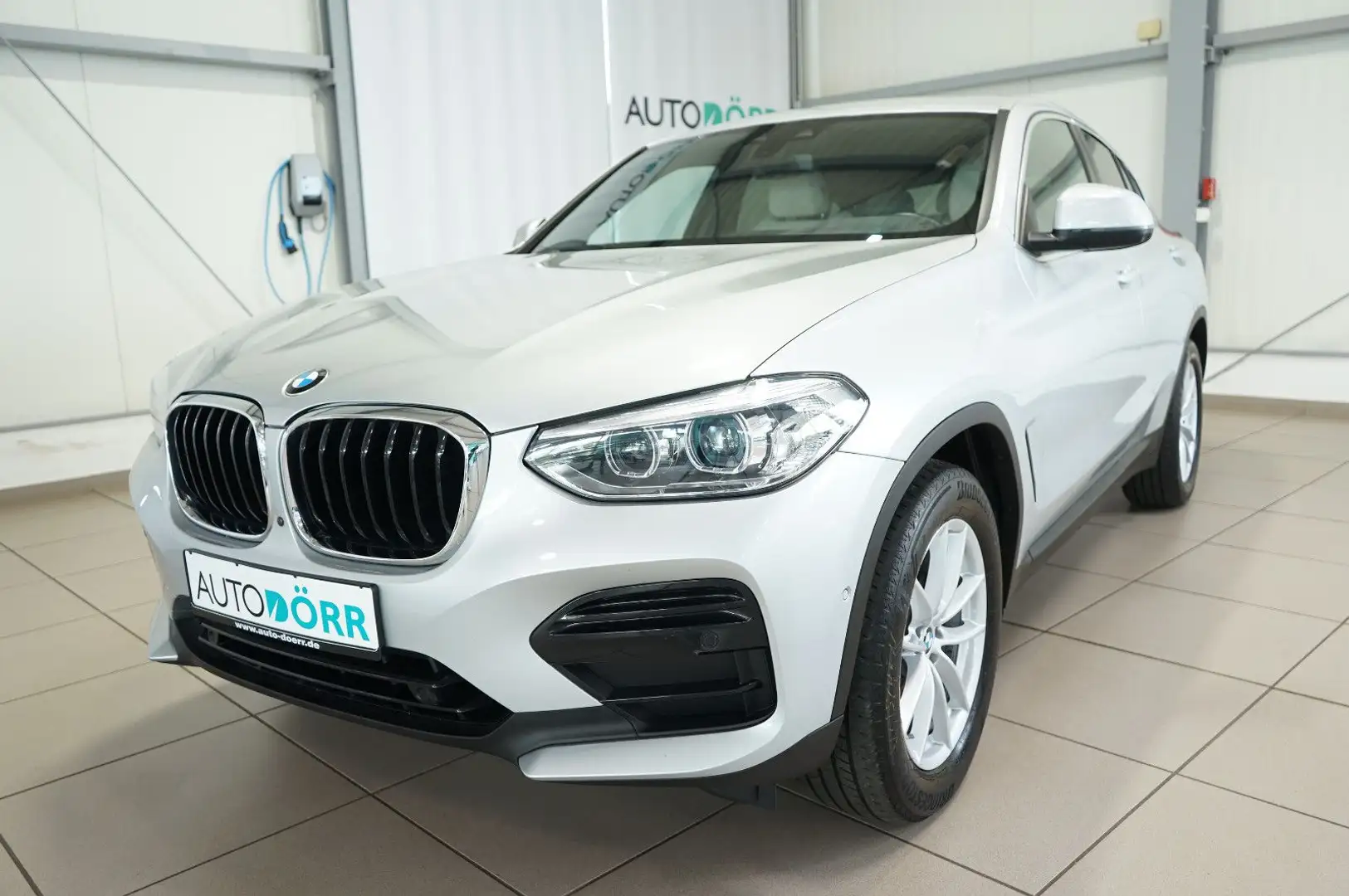 BMW X4 xDrive 20 d Advantage Pano+Leder+HUD+LED+360° Srebrny - 1