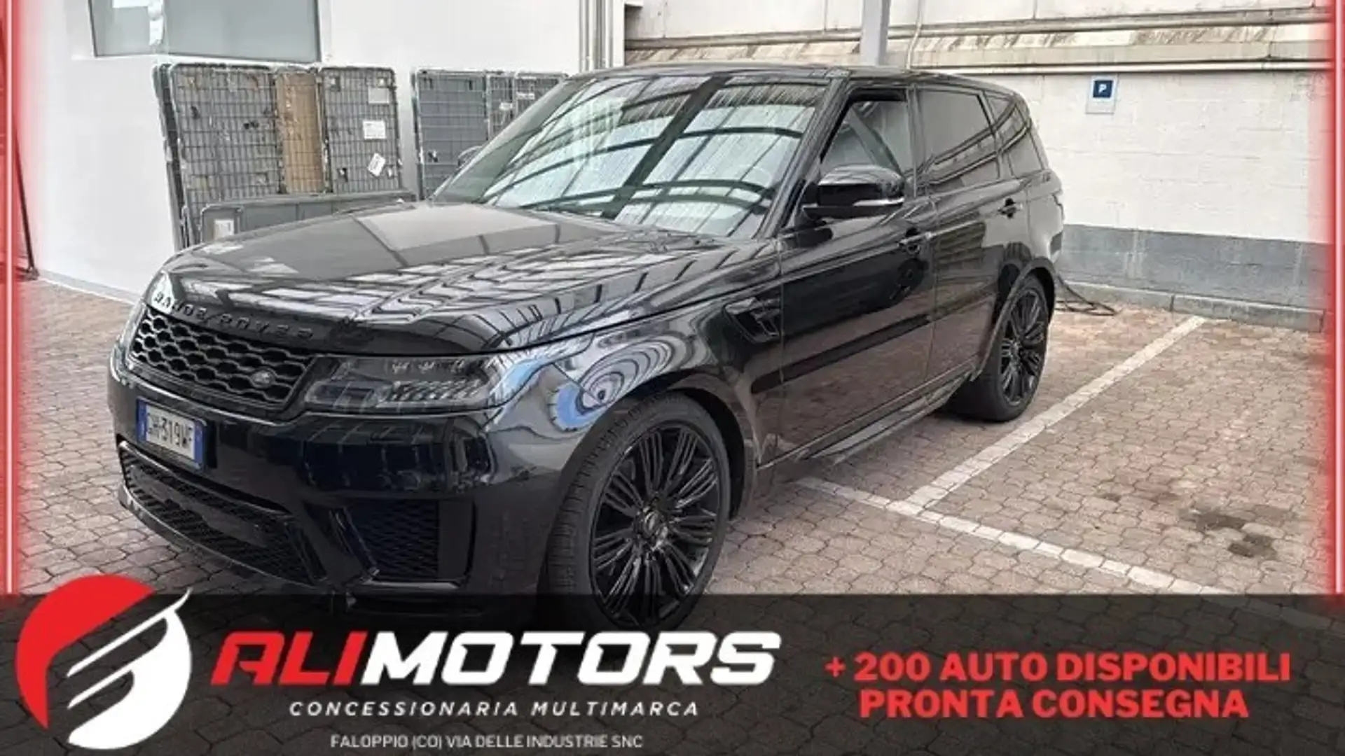 Land Rover Range Rover Sport Range Rover Sport 3.0D l6 300 CV Dynamic HSE Zwart - 1