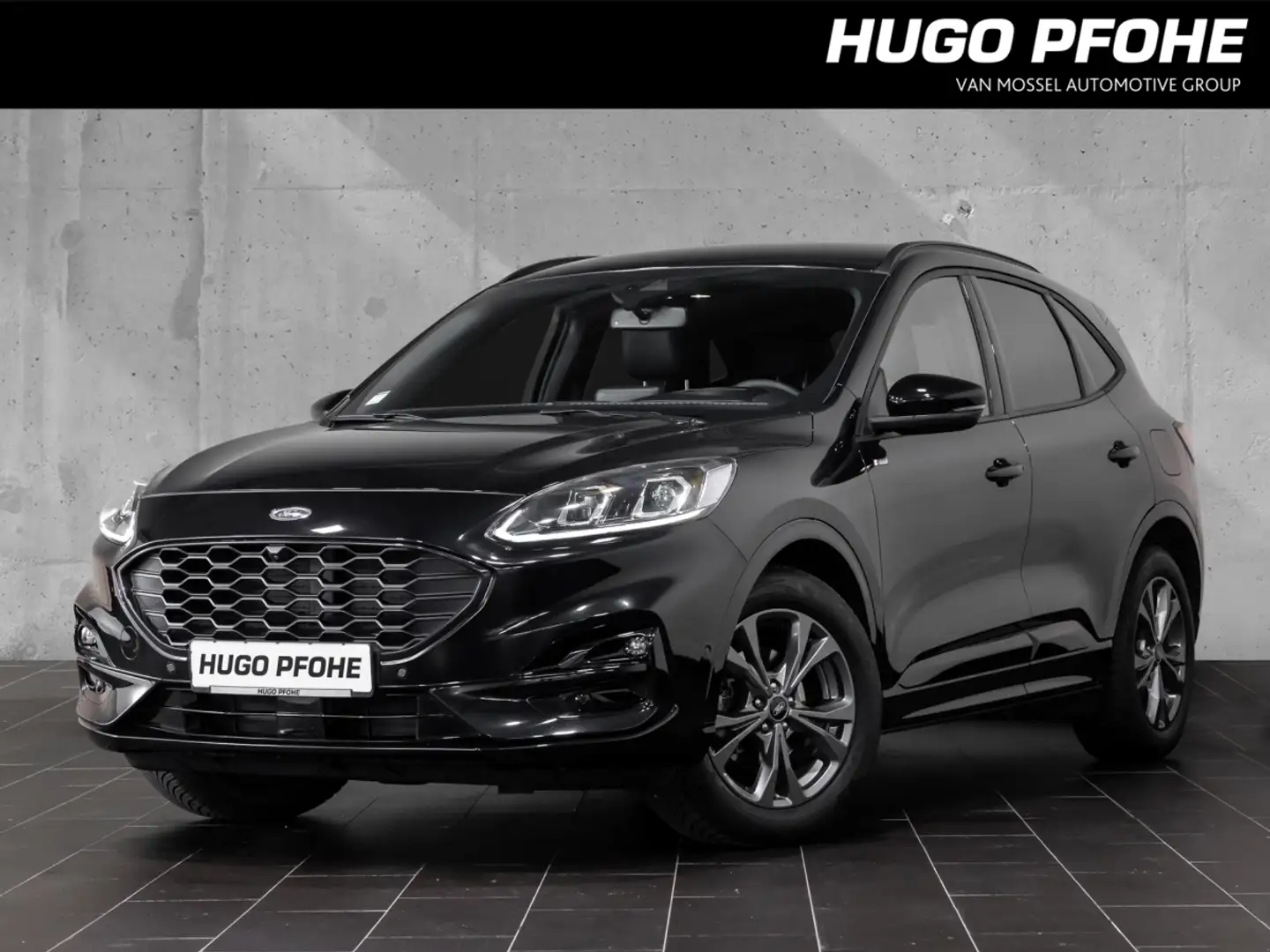 Ford Kuga ST-Line X AHK LEDER ACC KAM NAVI LED WI-PKT Schwarz - 1