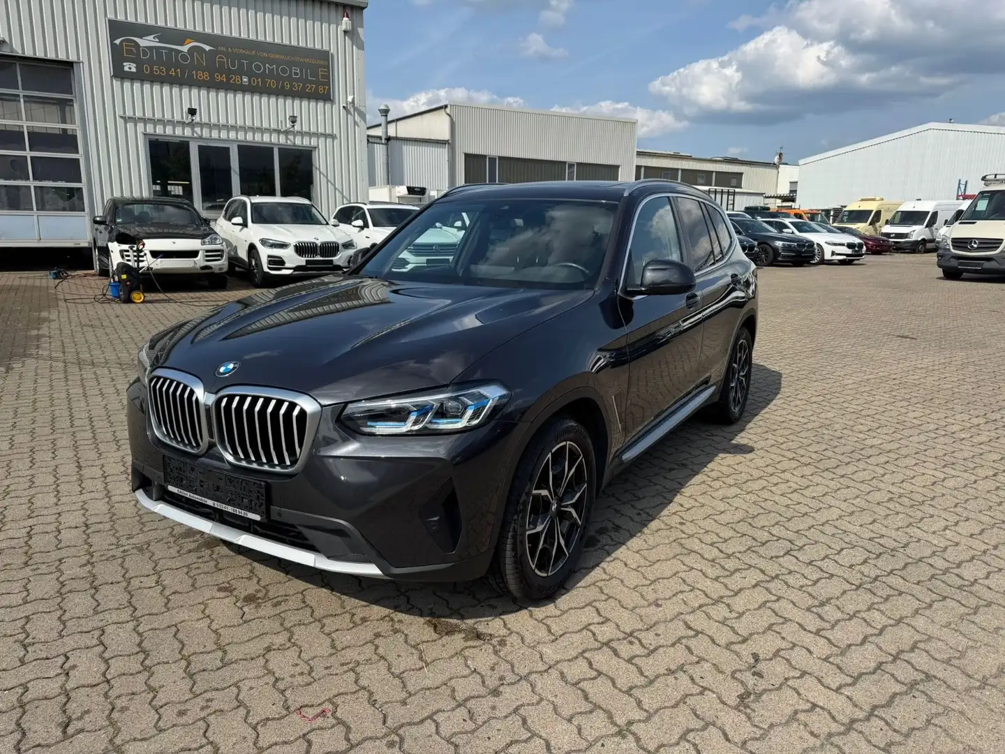 BMW X3 xDrive 20 d-PANORAMA-KAMERA-LASER-19 ZOLL Grey - 1