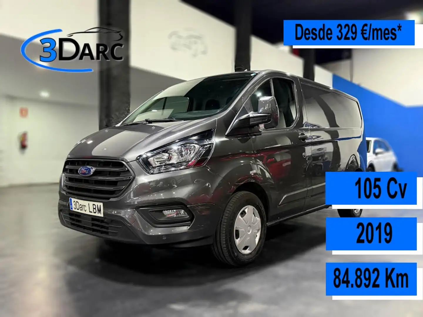 Ford Transit Custom FT 280 L1 Van Trend 105 Schwarz - 1