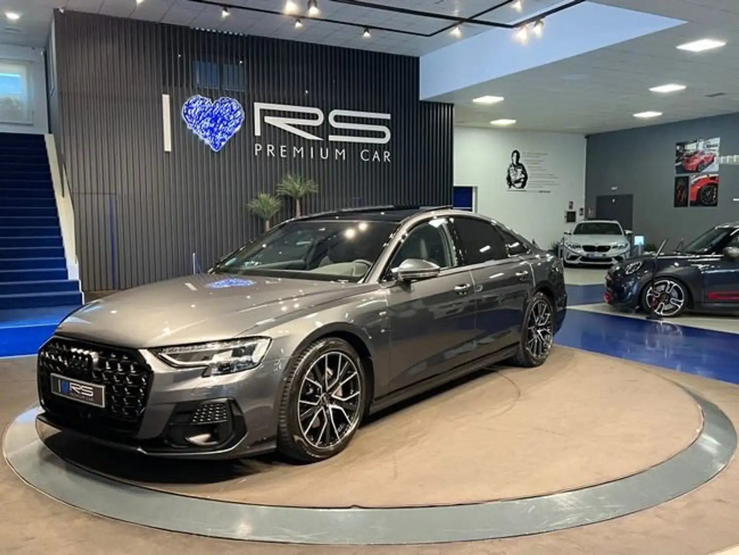 Audi A8 Sline 50 TDI quattro Gris - 2