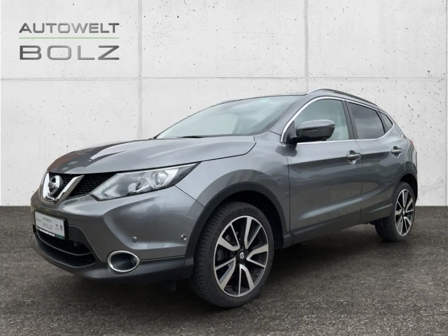 Nissan Qashqai Tekna 1.6 DIG-T Pano Navi Leder 360 Kamera LED Meh Grau - 1