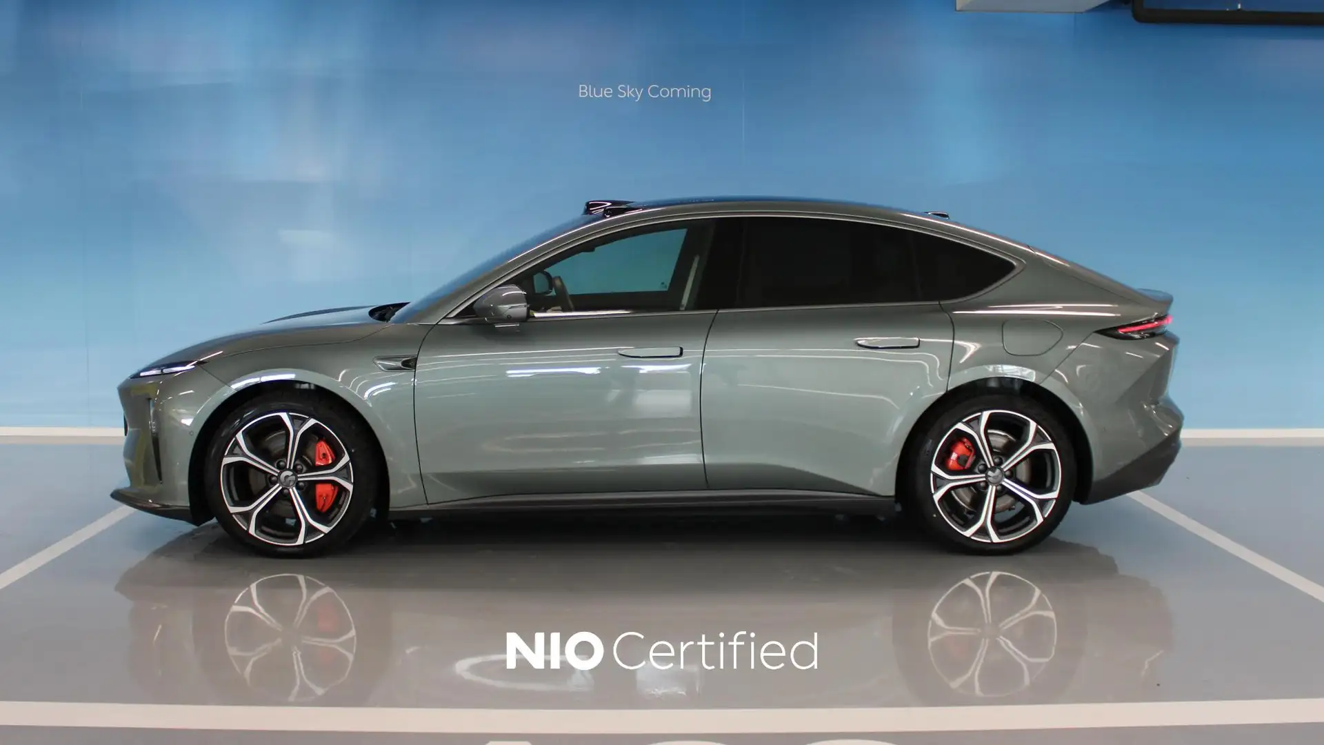 NIO ET5 Standard Range Groen - 2