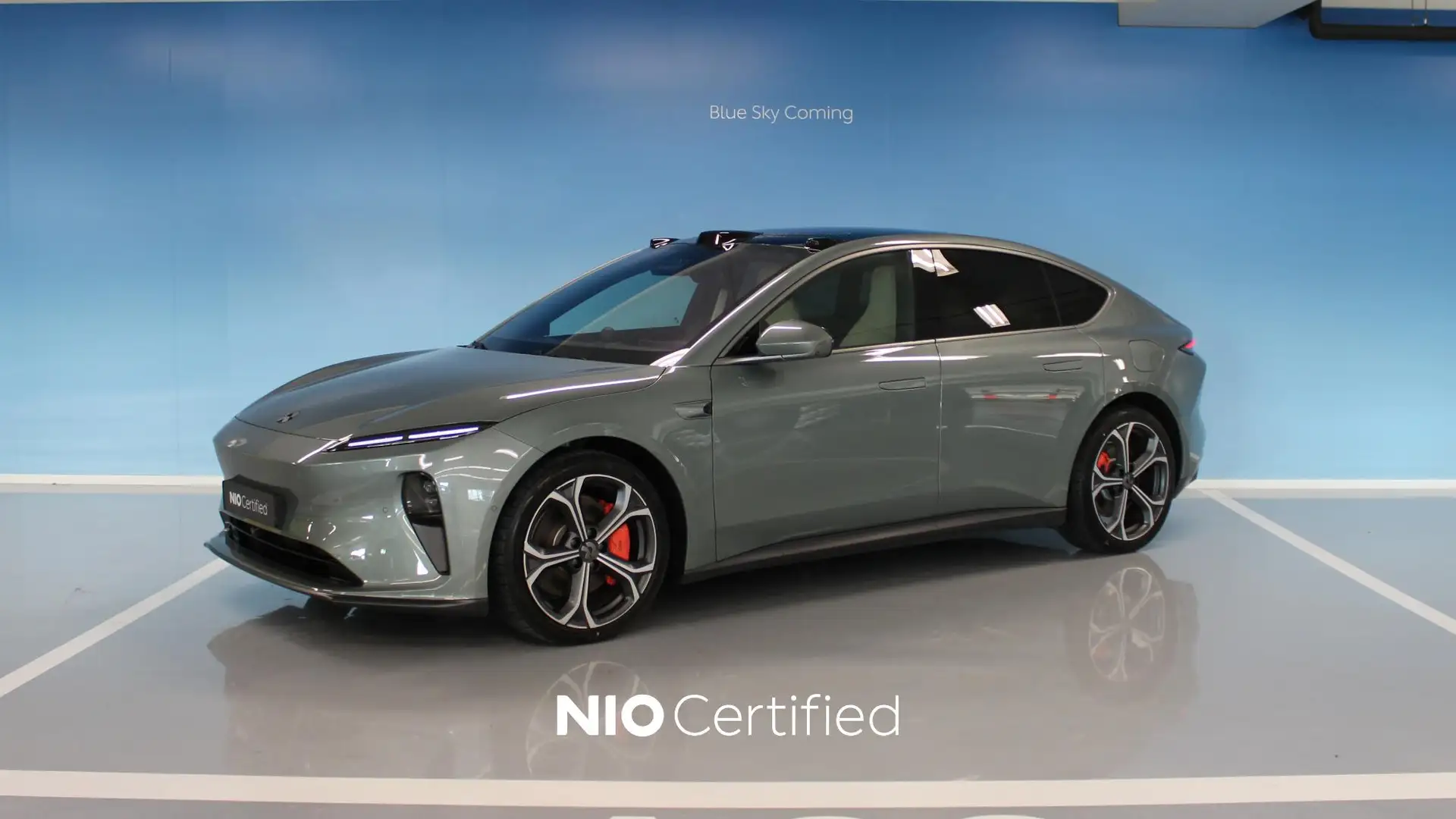 NIO ET5 Standard Range Groen - 1