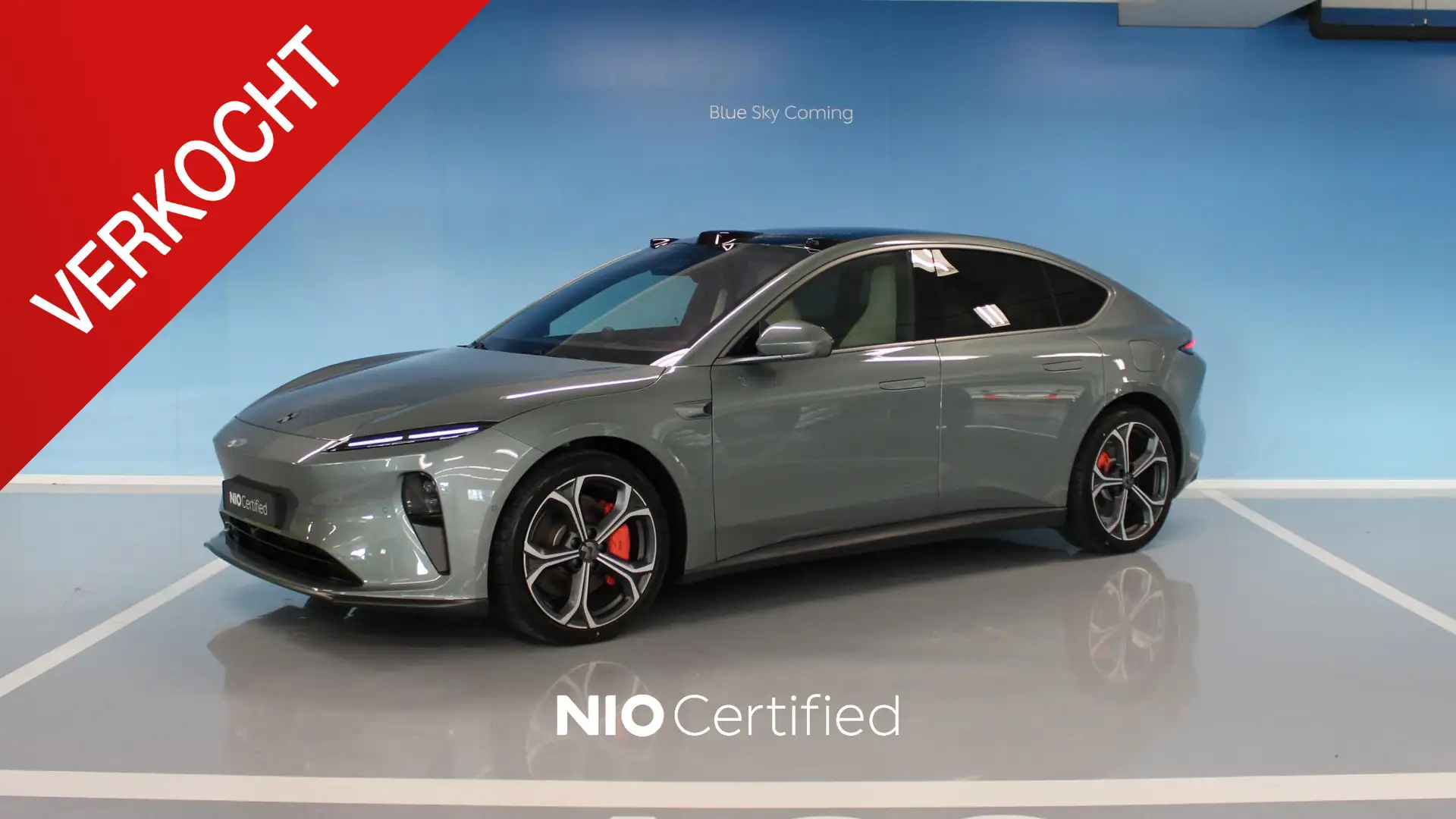 NIO ET5 Standard Range *Eindejaarspromotie* Groen - 1
