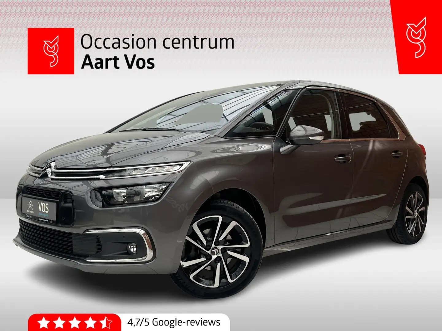 Citroen C4 Picasso PureTech 130 Feel | Trekhaak | Carplay/Android Aut Gris - 1
