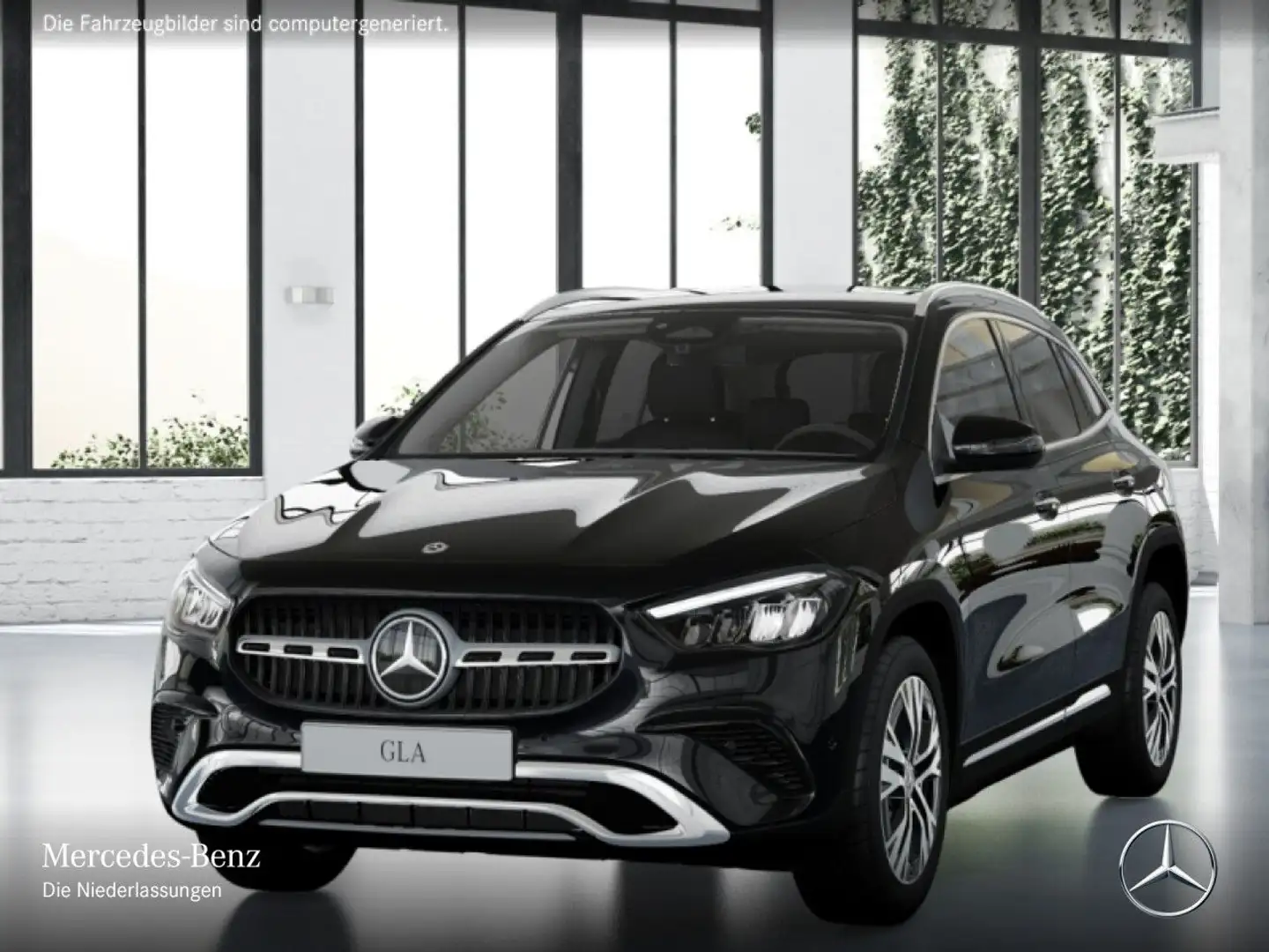Mercedes-Benz GLA 180 PROGRESSIVE+LED+KAMERA+KEYLESS+7G Schwarz - 2