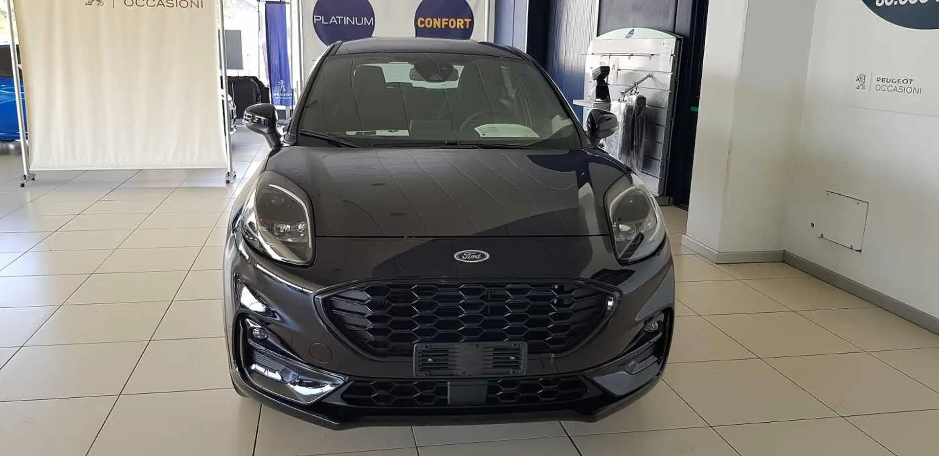 Ford Puma 1.0 EcoBoost Hybrid 125 CV ST Line - VEICOLO KM0 Nero - 2