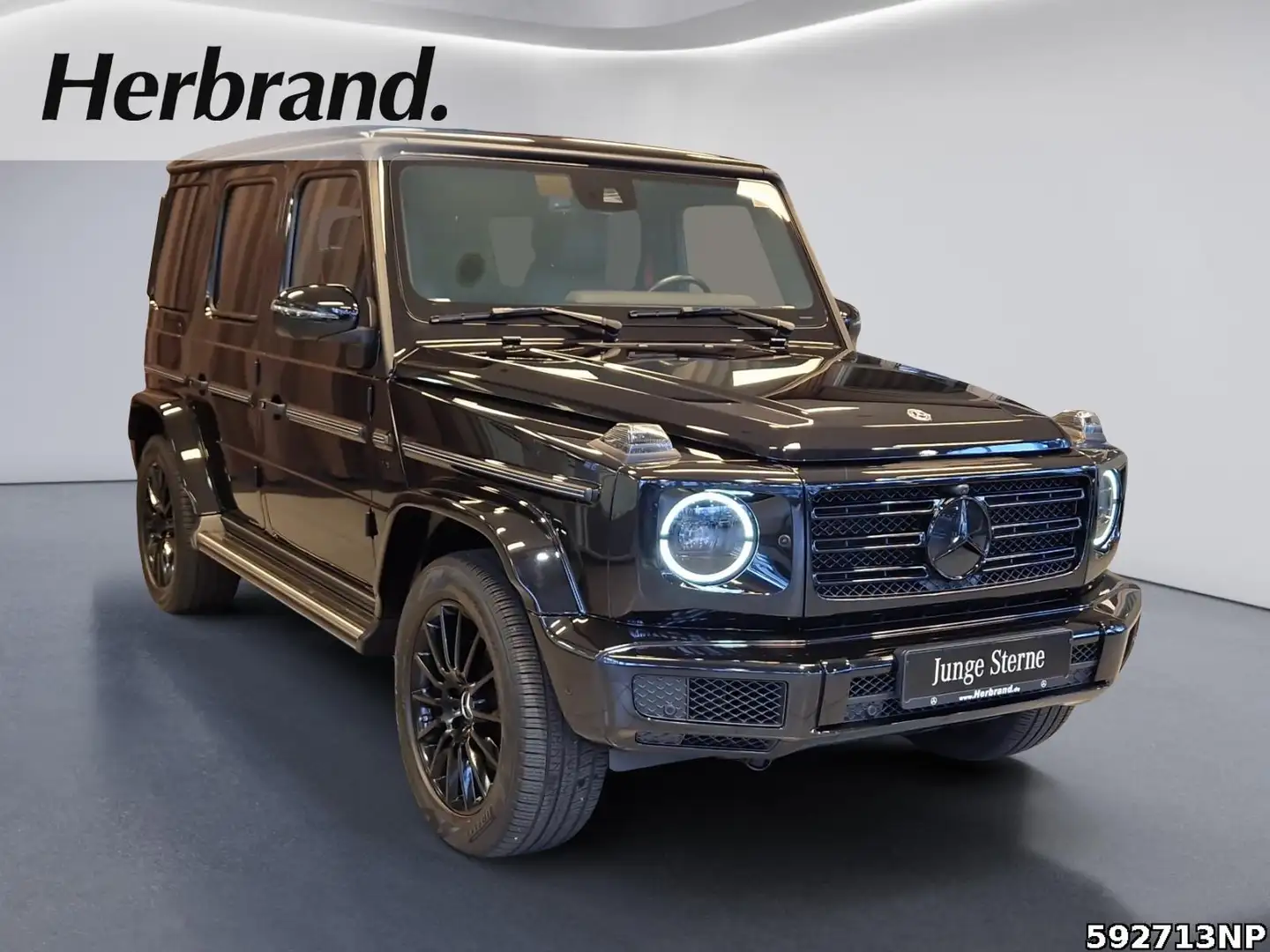 Mercedes-Benz G 500 AMG AHK BURMESTER SD DIST. Night Standhzg Schwarz - 2
