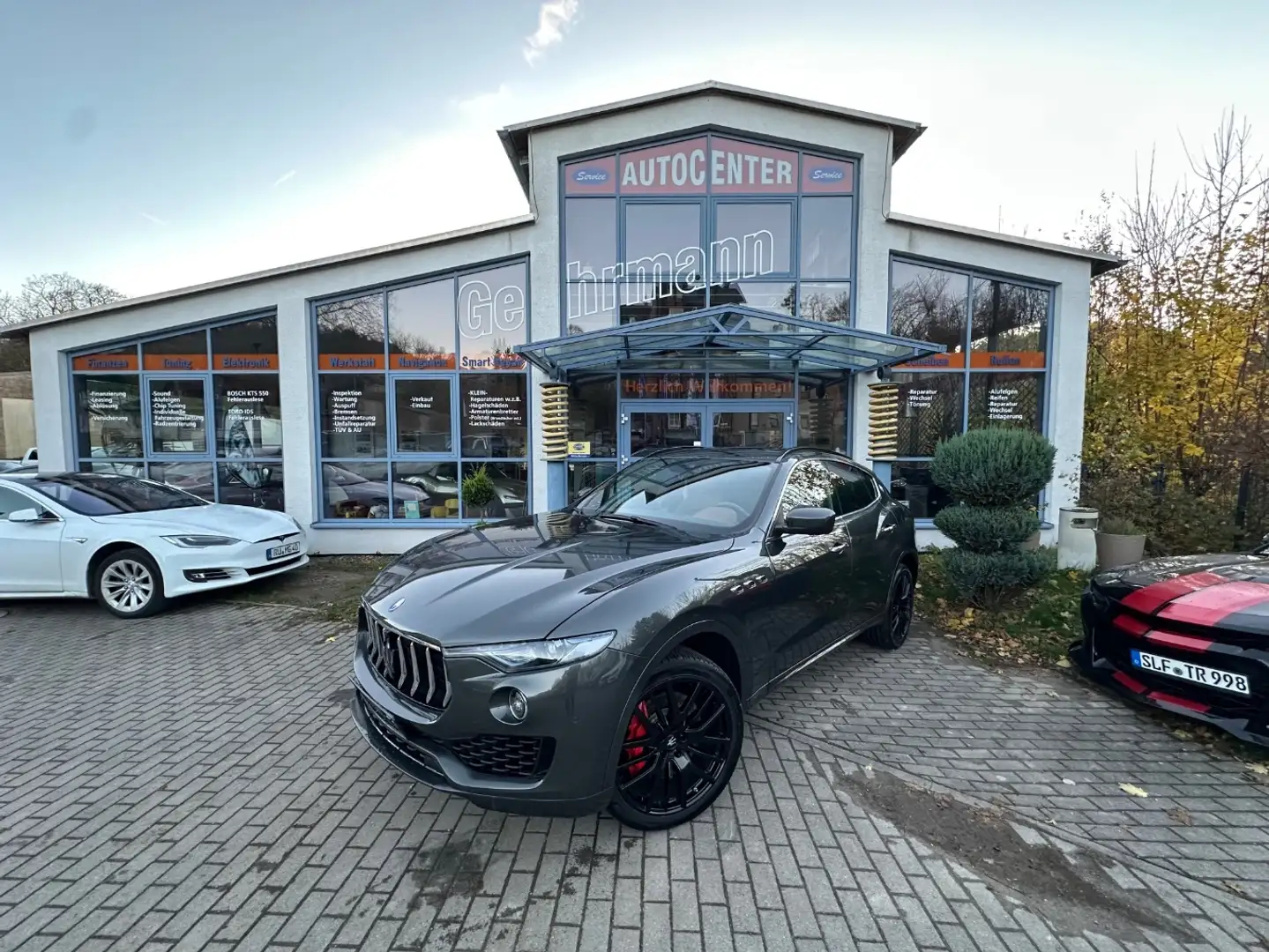 Maserati Levante SQ4 Xenon Teilleder 21zoll 430ps Szary - 1