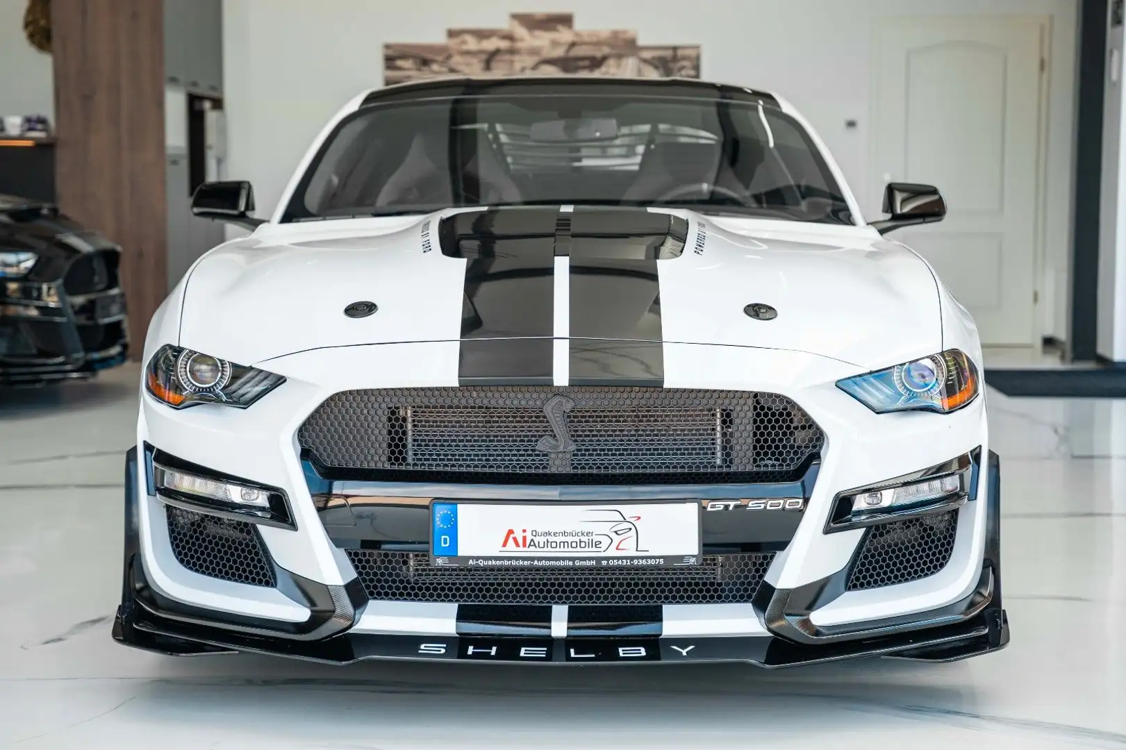 Ford Mustang GT 5,0 SHELBY PERFORMANCE RECARO LED CAR Weiß - 2