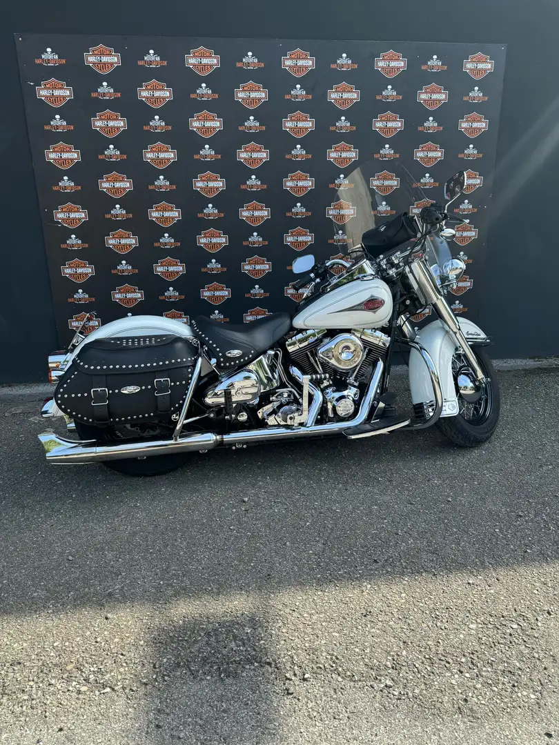 Harley-Davidson Heritage Softail Alb - 2