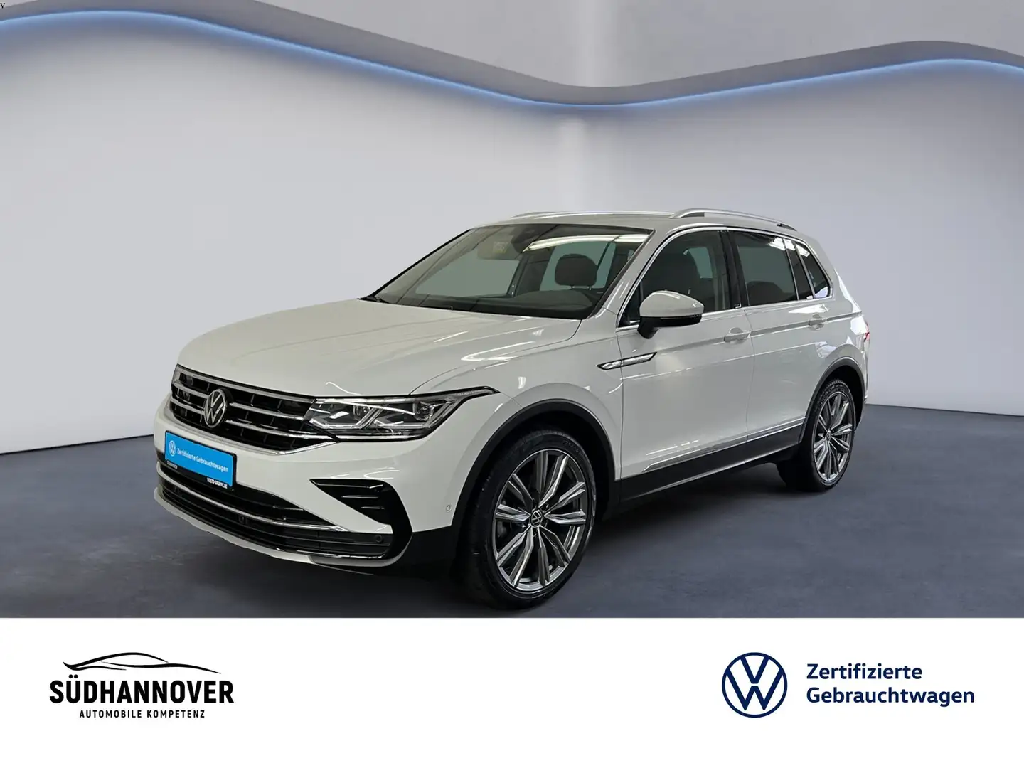 Volkswagen Tiguan Elegance 2.0 TDI SCR DSG Navi ACC Matrix Weiß - 1
