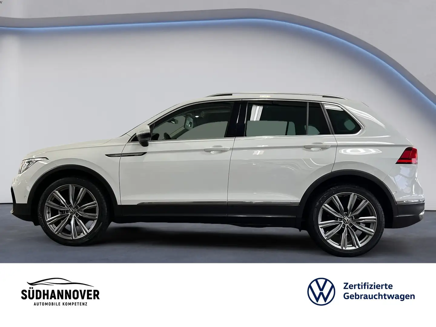 Volkswagen Tiguan Elegance 2.0 TDI SCR DSG Navi ACC Matrix Weiß - 2