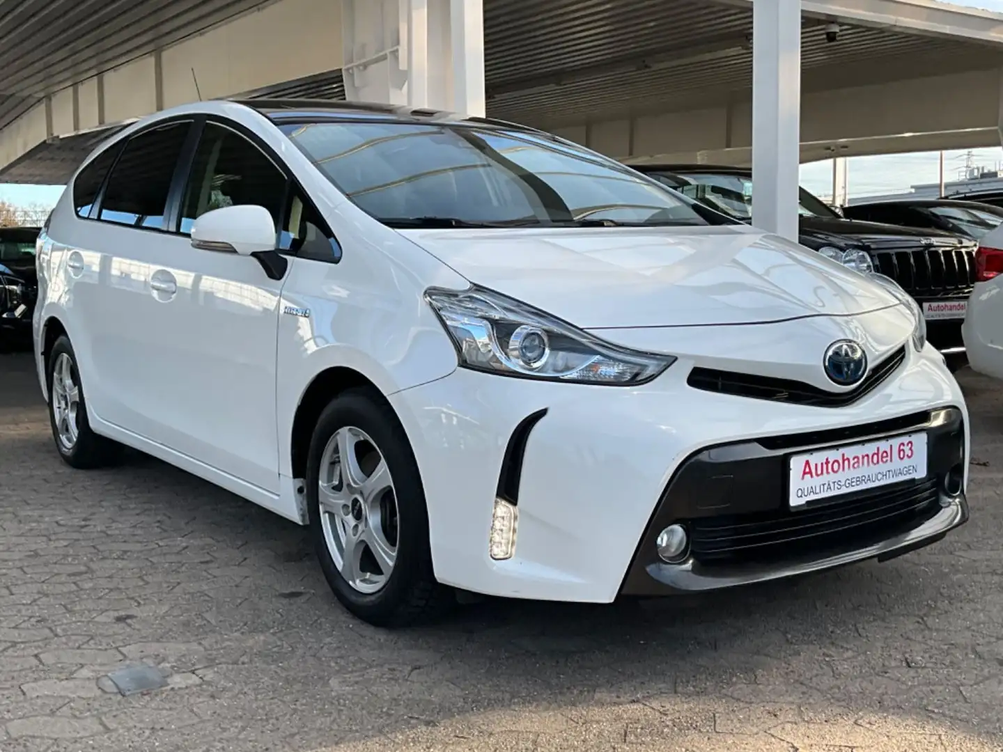 Toyota Prius+ *Pano*Leder*Ky-Go*Funk*KlimaT*R-Kamera*PDC Weiß - 2