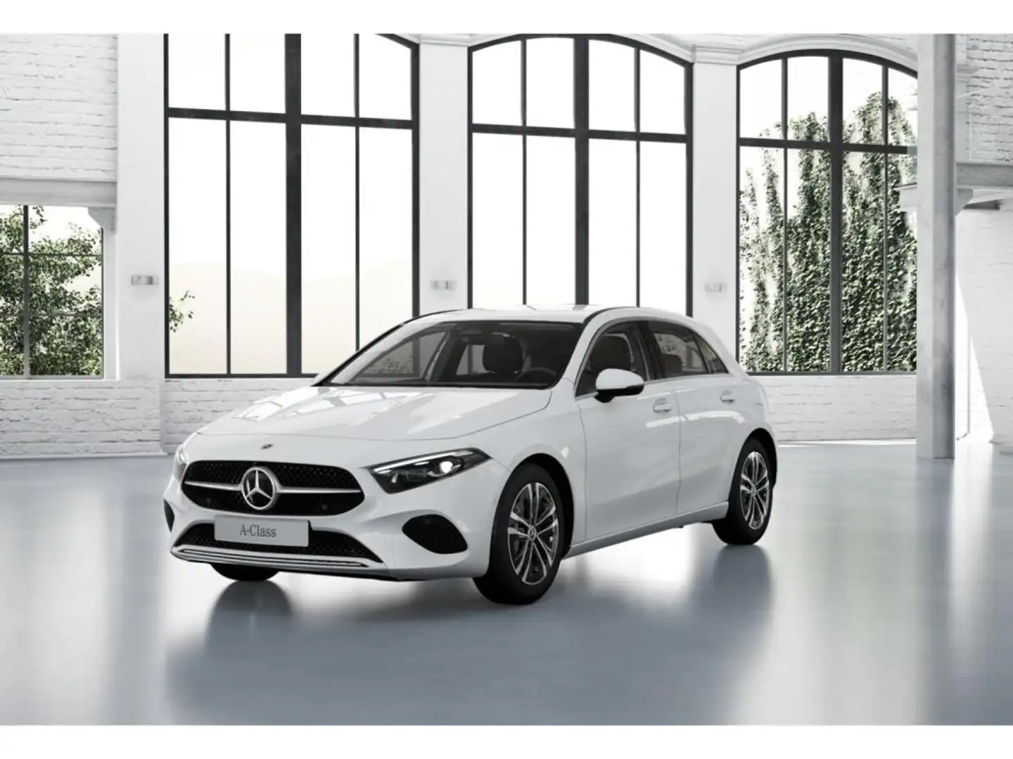 Mercedes-Benz A 200 Kompaktlimousine Progressive RüKam+AHK+17 Weiß - 1