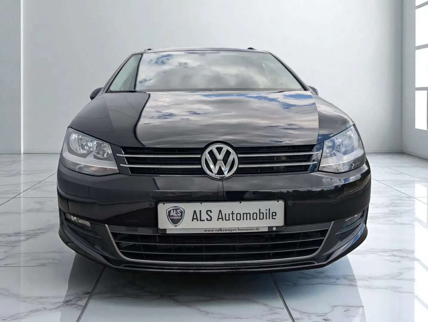Volkswagen Sharan Comfortline BMT "Klima"SHK"AHK"Scheckheftgepflegt" Czarny - 2