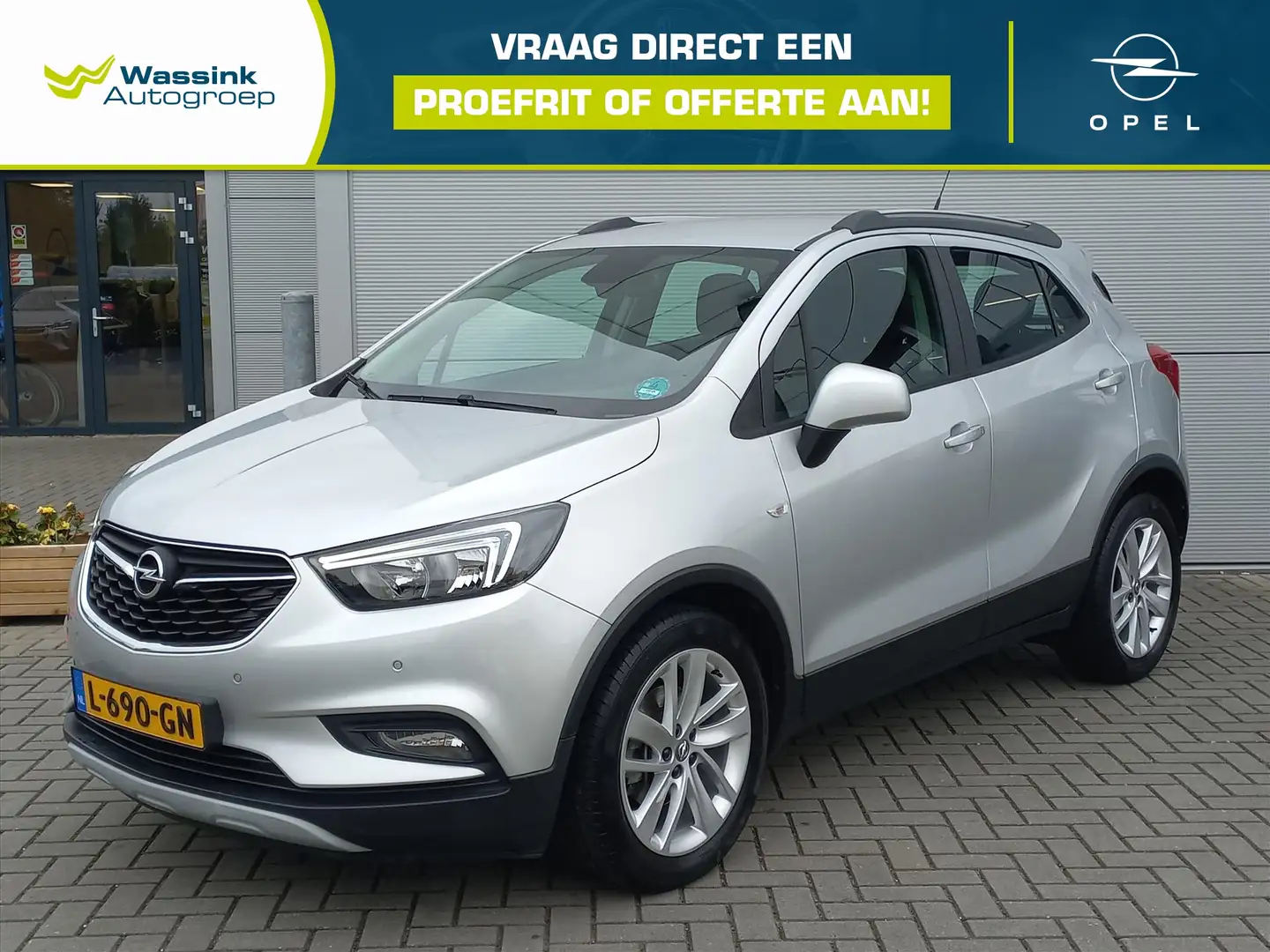 Opel Mokka X 1.6 116pk Selection | Airconditioning | Navigatie Grijs - 1