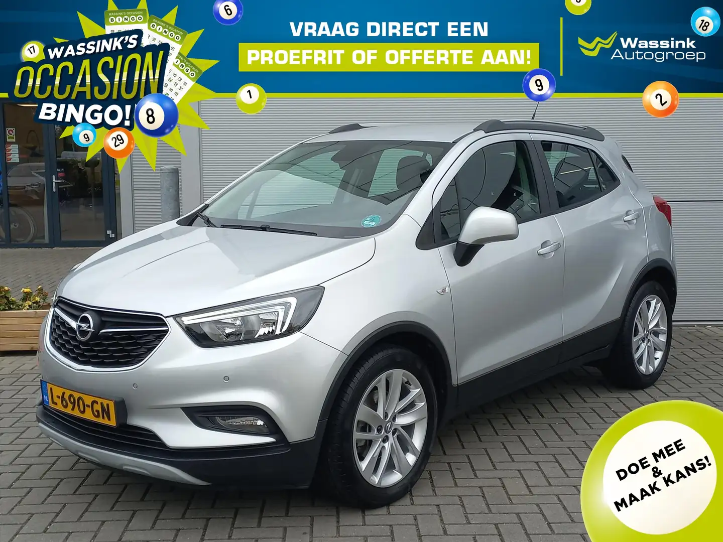Opel Mokka X 1.6 116pk Selection | Airconditioning | Navigatie Grijs - 1