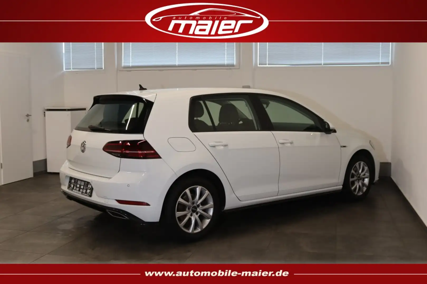 Volkswagen Golf 2.0 TDI DSG R-Line-Virt-Navi-Kamera-LED-SHZ Weiß - 2