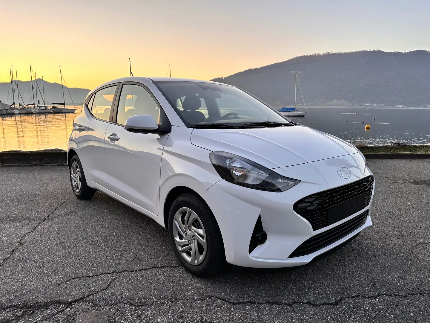 Hyundai i10 i10 1.0 mpi Prime Deluxe Pack 63cv Blanc - 2