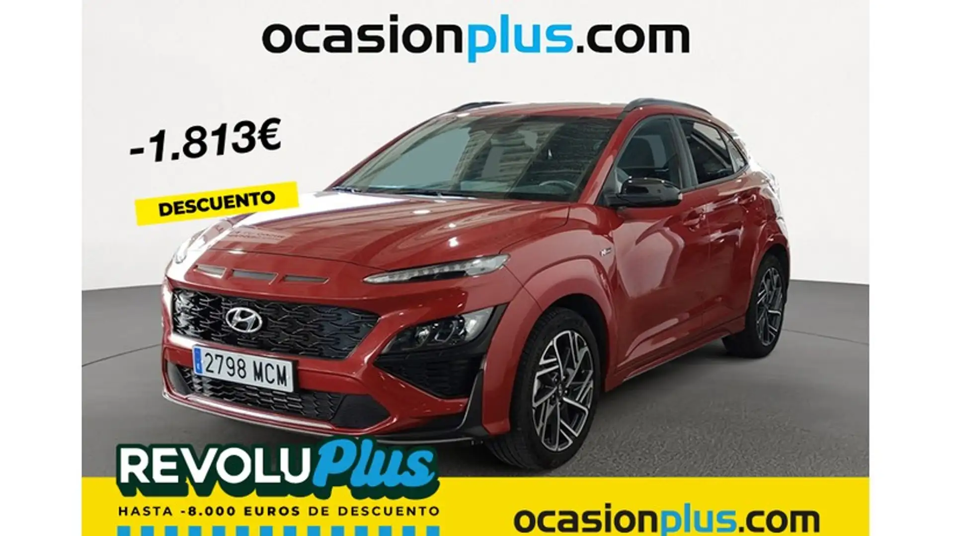 Hyundai KONA 1.0 TGDI Nline 30 Aniversario 4x2 Rojo - 1
