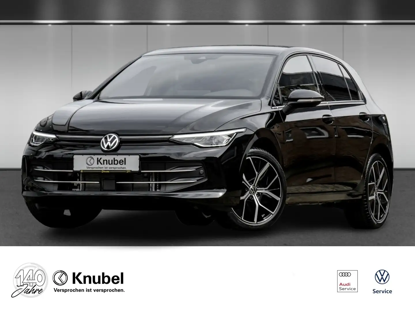 Volkswagen Golf VIII Edition 50 1.5 eTSI DSG AHK Navi Keyless LED+ Noir - 1