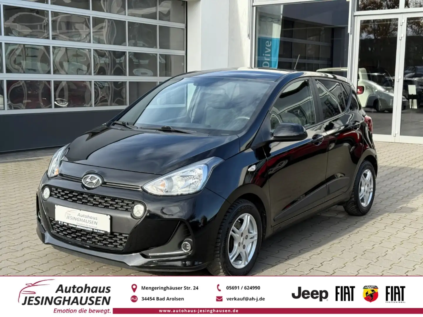 Hyundai i10 Passion+Sitzheiz.+Bluetooth+KlimaTempomat Schwarz - 1