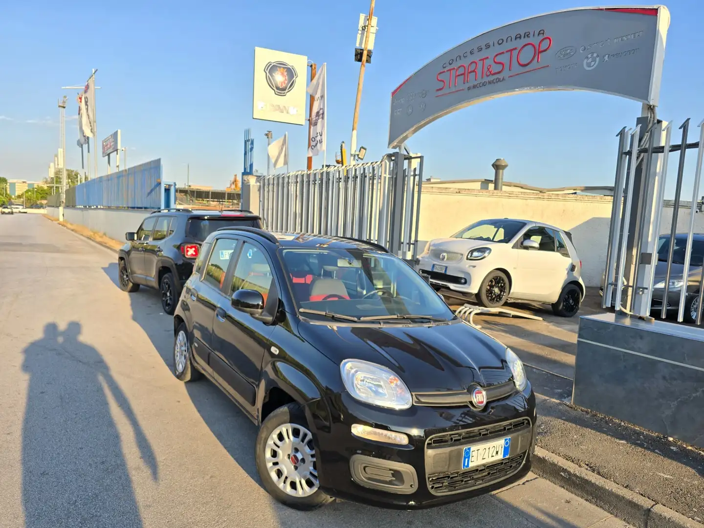 Fiat Panda Fiat Panda 1.2 GPL Lounge Zwart - 1