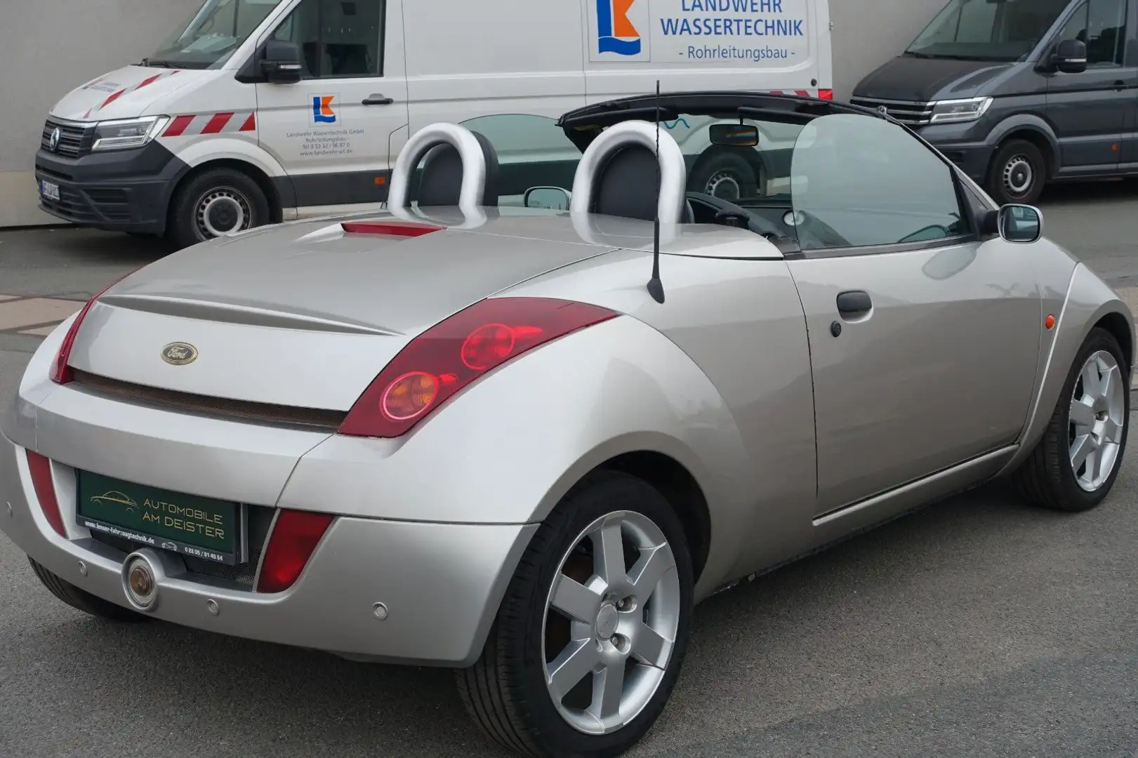 Ford Streetka Elegance Roadster 1.6*LEDER*KLIMA*TÜV N Silber - 2