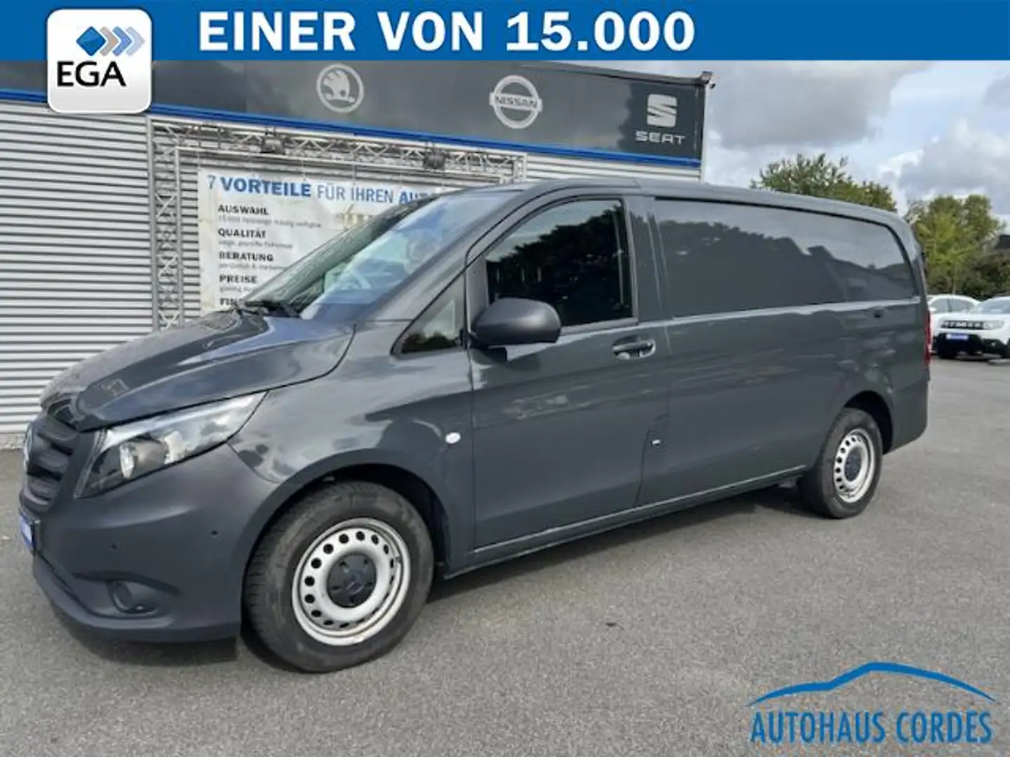 Mercedes-Benz Vito 116 CDI LANG  HA BASE AUTOMATIK*KLIMA*SHZG*BTH*R-C Schwarz - 1