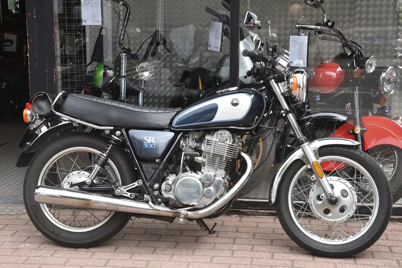 Yamaha SR 500 ***MOTO VERTE*** Grijs - 2