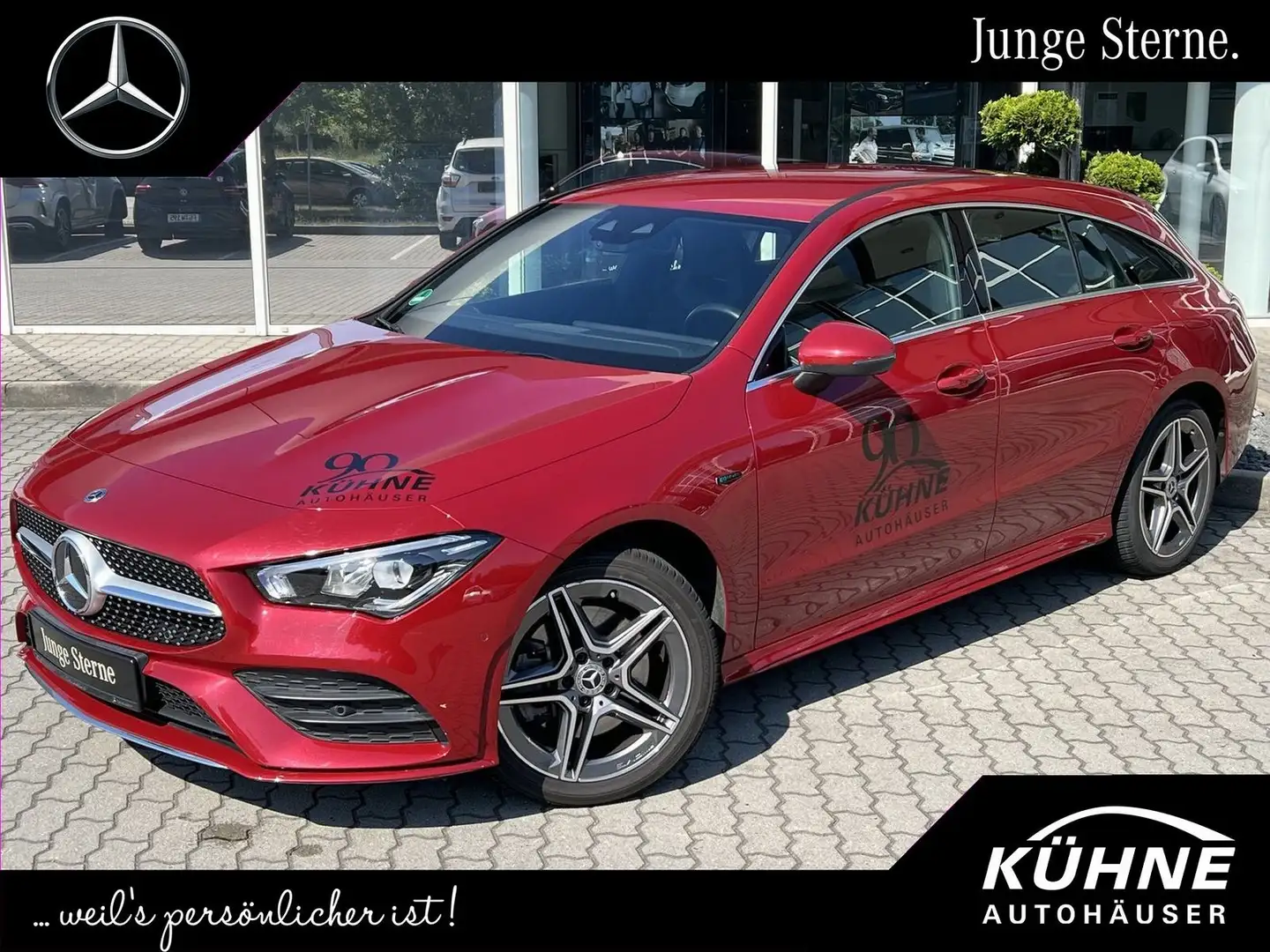 Mercedes-Benz CLA 250 CLA 250 e SB AMG Public-Charging + MBUX-HighEnd Rojo - 1