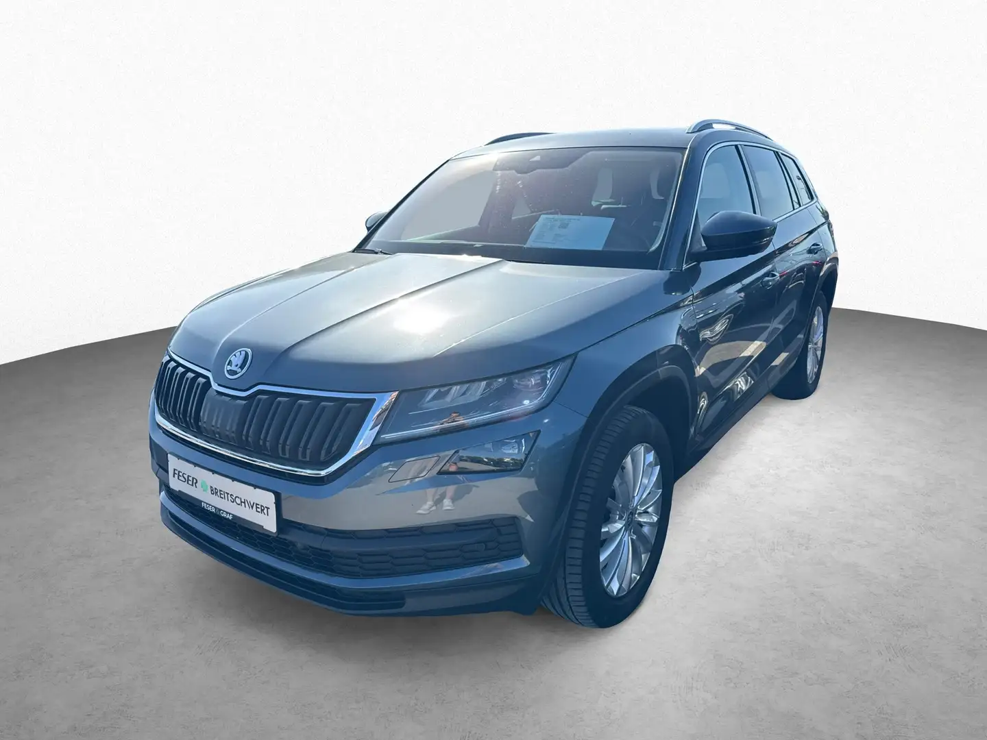 Skoda Kodiaq Style 4x4 2.0 TDI DSG AHK LED NAVI SHZ Gris - 1