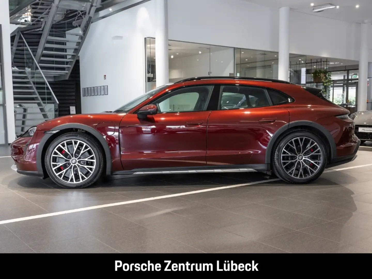 Porsche Taycan 4S Cross Turismo Panorama Surround-View Czerwony - 2
