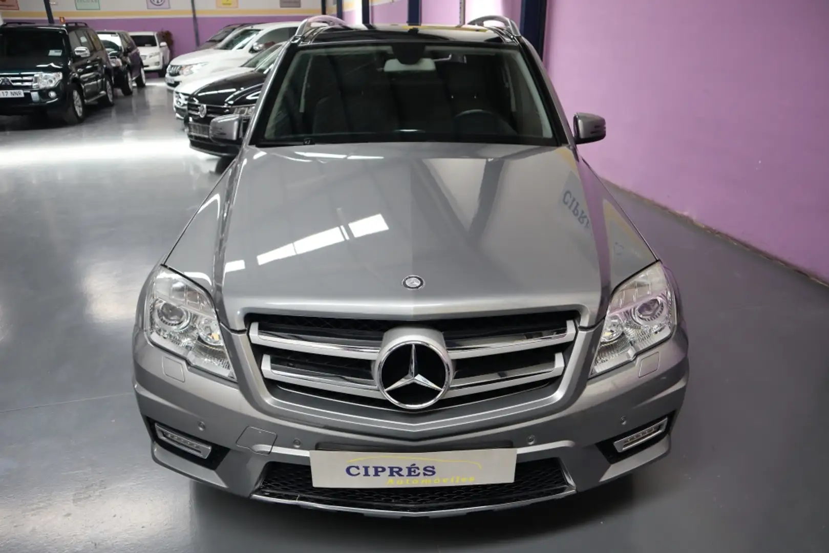 Mercedes-Benz GLK 220 220CDI BE 4M Aut. Gris - 2
