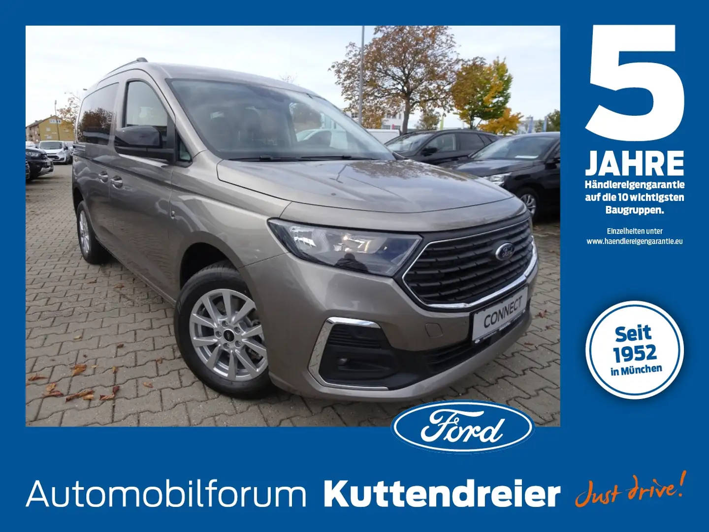 Ford Tourneo Connect Titanium L2 PHEV ACC*LED*CAM Barna - 1