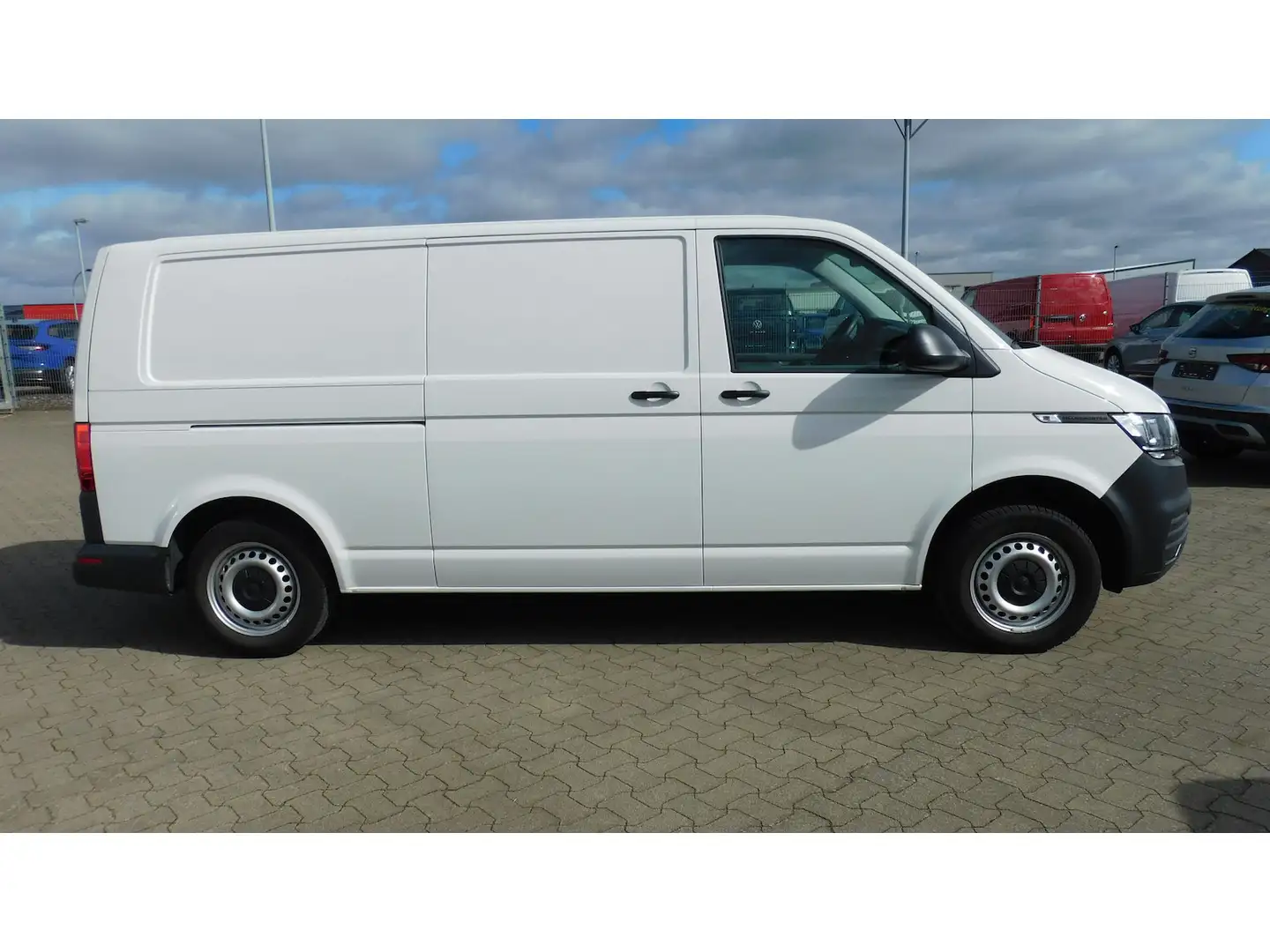 Volkswagen T6.1 Transporter Abt e- Lang 1-Gang Klima Radio Wit - 2