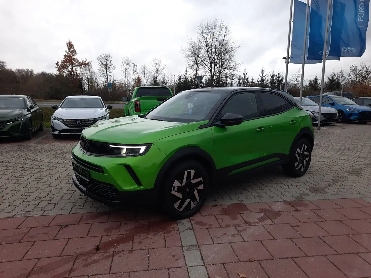 Opel Mokka 1.2 Turbo GS*LED*Kamera*SHZ*LHZ*Allwetter Vert - 2