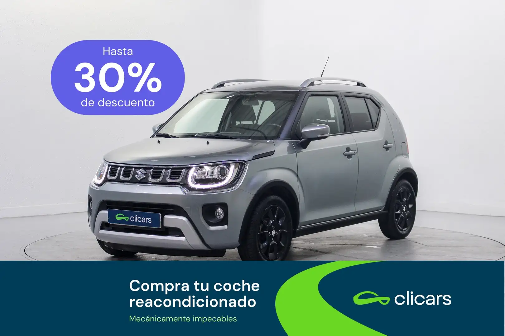 Suzuki Ignis 1.2 Mild Hybrid CVT GLX Plateado - 1