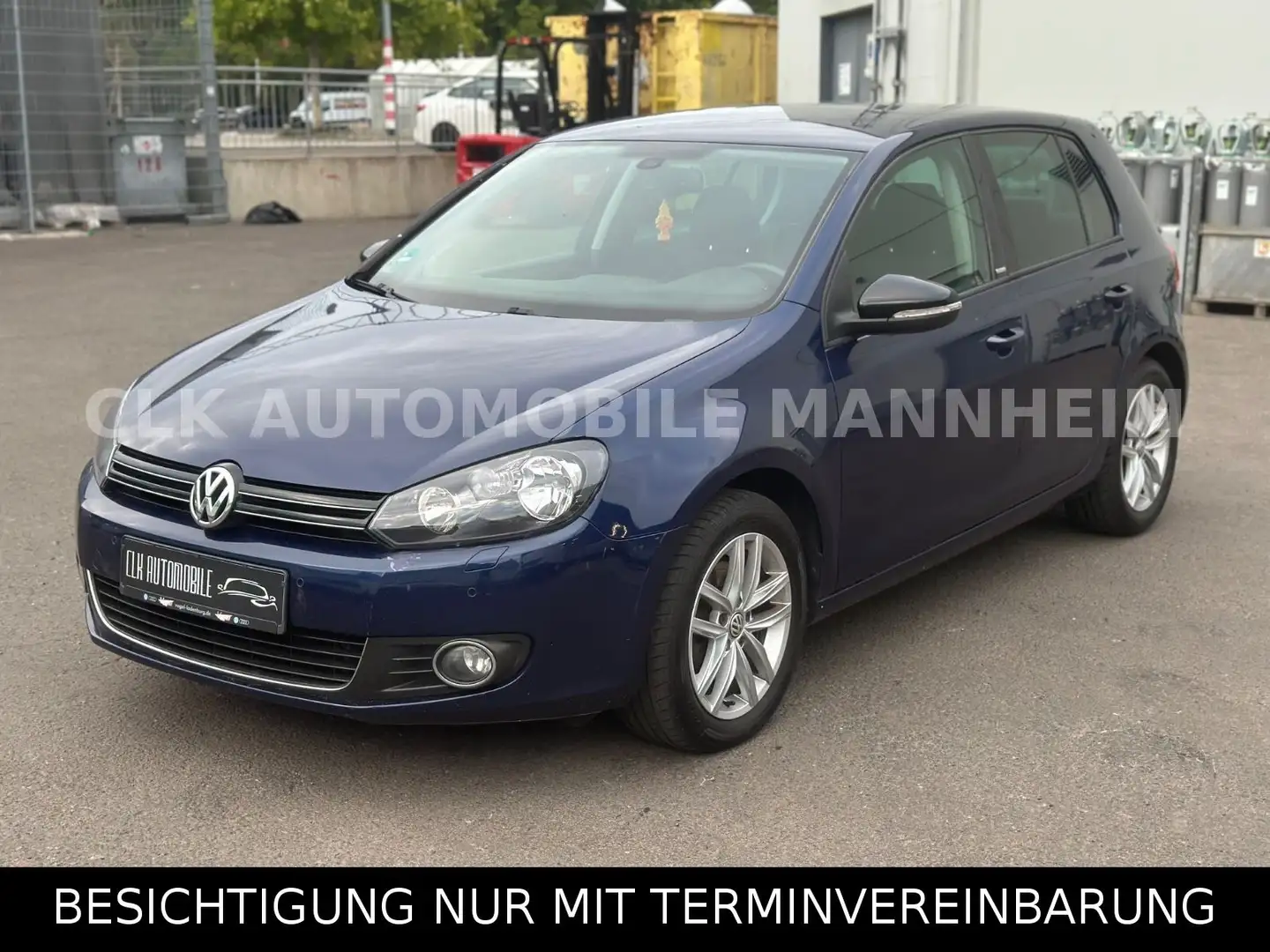 Volkswagen Golf VI 2.0 TDI DSG Style+KLIMAAUTO+SHZ+NAVI+PDC Blau - 1