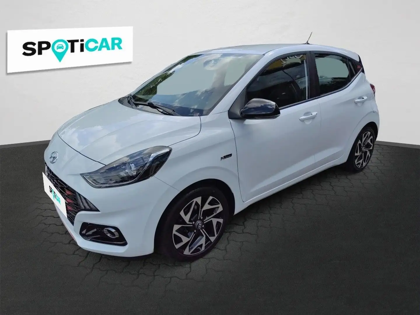 Hyundai i10 1.0 T-GDI N-Line 8-Fach bereift Blanc - 1