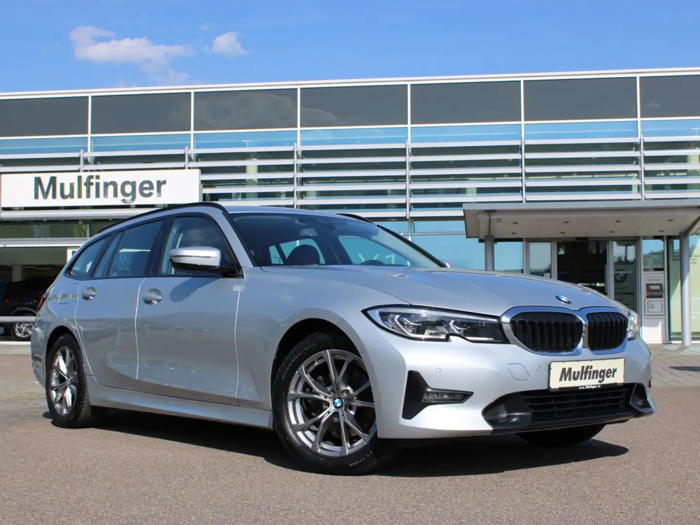 BMW 320 d T. Sport Laser LivePro HUD Kamera Parkassist. Argento - 2